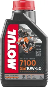 MOTUL 112883 Масло для мотоциклов 7100 4T 10W50 Ester 1л VN