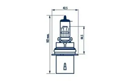 NARVA 48007 Лампа галогеновая HB5 9007 12V 6555W PX29T HB5 9007 12V 6555W PX29T