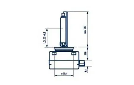 NARVA 84010 Лампа D1S 12V 35W PK32d-2 NVA C1