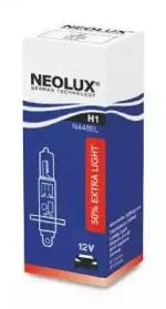 NEOLUX N448EL Лампа ГС H1 (55W) P14.5S Extra LIGHT +50% 12V 2ШТ