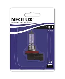 NEOLUX N71101B Лампа 12V H11 55W PGJ19-2 3200K 1350лм блистер (1шт.) Standard NEOLUX