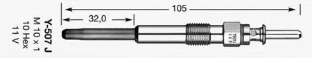 NGK 2691 Свеча накаливания
