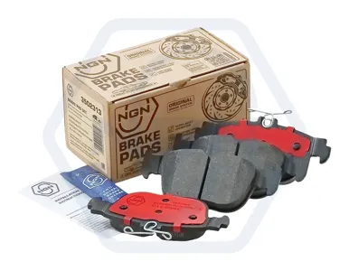 NGN 3502313 Колодки торм.задние Audi A3 2016-, VW Golf VII 2014-, Touran 2015, Tiguan 2016- [122.8*52.2*15.2122.8*57.4*15.2]