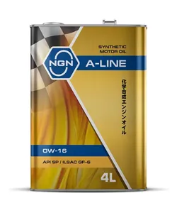 NGN V182575102 Масло моторное синт. 0W-16 A-Line SPILSAC GF-6 4л