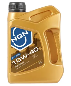 NGN V272085606 Масло моторное 10W40 premeium A-LINE SLCF 1л