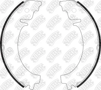 NIBK FN0503 Колодки торм.барабанные Lada 12001300 70-87Niva 76>