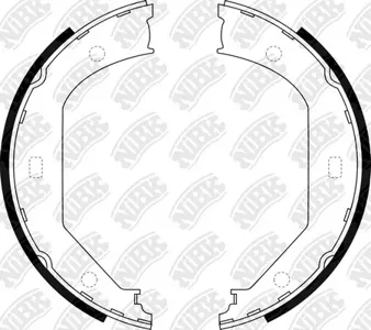 NIBK FN0560 Колодки торм.барабанные BMW E39 All 95>