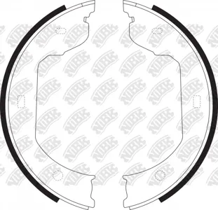 NIBK FN0589 Колодки торм.барабанные