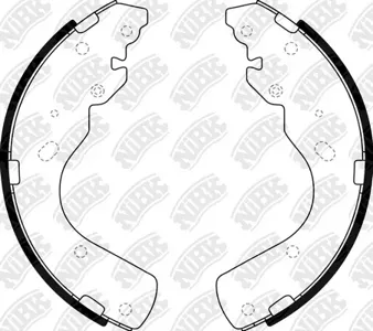 NIBK FN3416 Колодки торм. барабанные Ford Ranger, Mazda B-serie 2.22.62.5D 98>