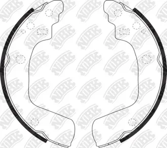 NIBK FN9969 Колодки торм.барабанные Suzuki Swift 1.31.51.5DDiS 05>