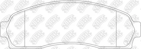 NIBK PN0378 Колодки торм.передние Ford Explorer 4.04.8 00>
