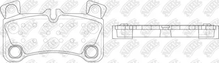 NIBK PN0530 Колодки торм.