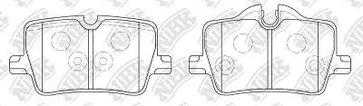 NIBK PN0965 Колодки торм.задн BMW 3 (G20, G80, G28)4 (G22, G82) 18->