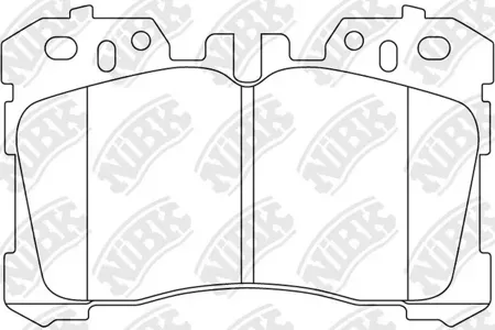 NIBK PN1833 Колодки торм.передние Lexus LS460 06-09