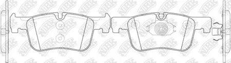 NIBK PN32005 Колодки торм.передние BMW F20F21 1.41.61.4D-1.8D 10>