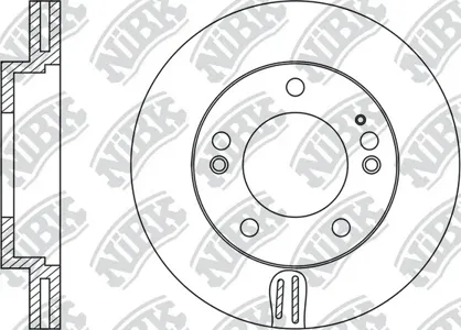 NIBK RN1313 Диск торм. Kia Sorento 2.43.52.5CRDI 02>