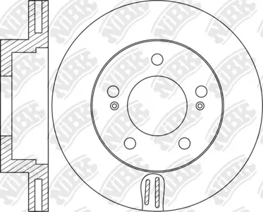 NIBK RN1456 Диск торм.