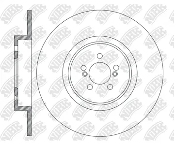 NIBK RN2583 Диск тормозной зад Chery Arrizo 8 22-