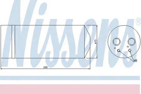 NISSENS 95352 =AID210=GR931377=8FT 351 197-771 [8E0820193E] осушитель конд. Audi A4 all 03>