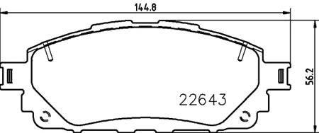 NISSHINBO NP1132SC Колодки торм.