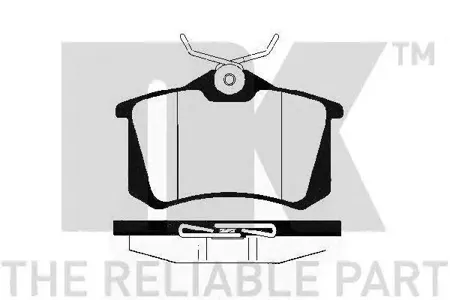 NK 223947 Колодки торм.задние Renault Scenic 1.4i-1.9DTi 99-03