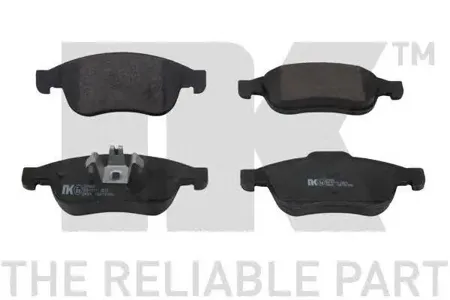 NK 223969 Колодки торм.передние Renault Fluence Grand Scenic Megane Scenic Duster 10>