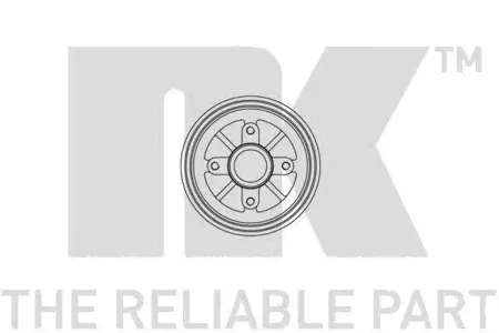 NK 251904 Барабан тормозной Citroen Saxo, Peugeot 106 1.3-1.61.5D 91>