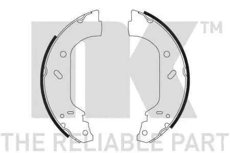 NK 2719588 Колодки торм. 
