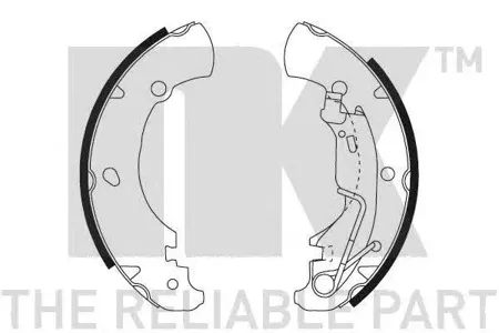 NK 2723697 Колодки торм. 