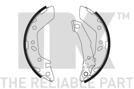NK 2734670 Колодки торм.