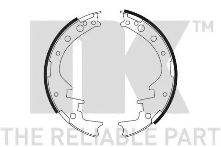 NK 2745377 Колодки торм. 