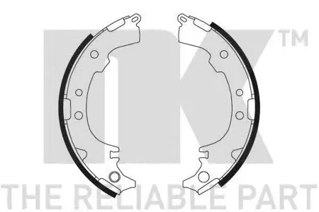 NK 2745601 Колодки торм.