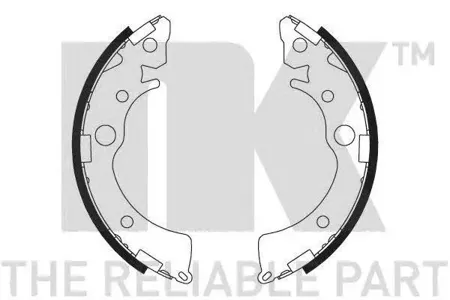 NK 2799418 Колодки торм. 