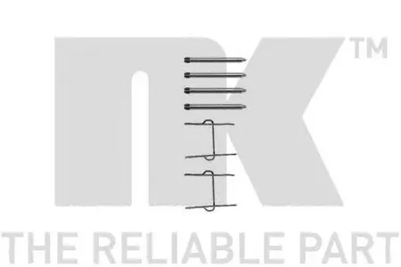 NK 7919081 Рем.комкт торм. колодок пер.