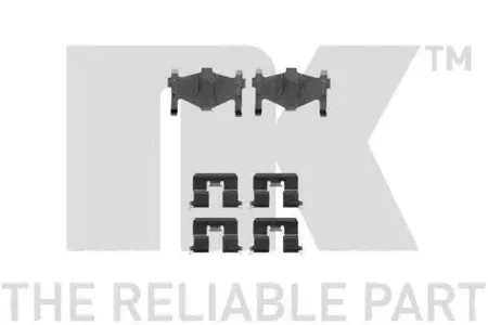 NK 7922206 Комплект монтажный торм. колодок Nissan Almera 0995