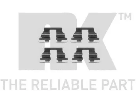 NK 7926619 Комплектующие, колодки дискового тормоза