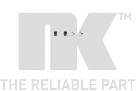 NK 7930673 Комплект монтажный торм. колодок Mitsubishi Lancer 9.03-