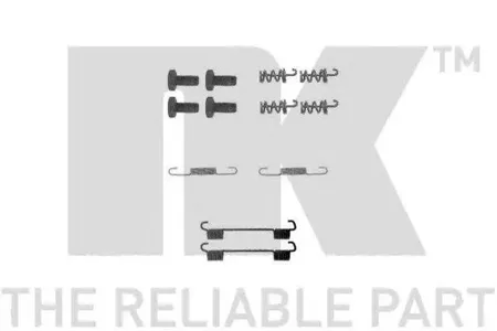 NK 7933622 Комплект монтажный торм. колодок Mercedes 82-02