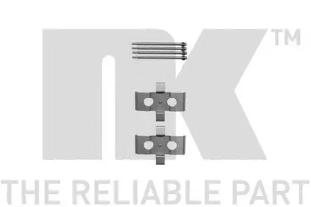 NK 7933635 Комплект монтажный дисковых торм. колодок