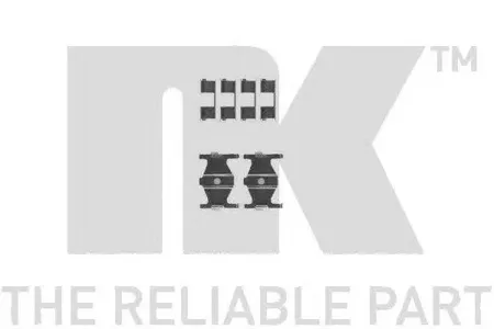 NK 79341754 Комплектующие, колодки дискового тормоза