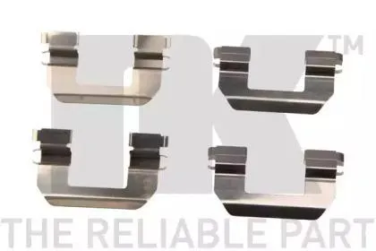 NK 79341825 Комплект монтажный торм. колодок Hyu Ela 03-