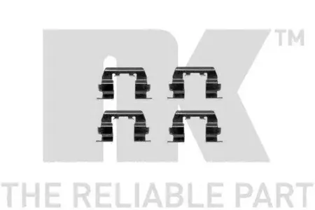 NK 7934669 Комплект монтажный торм. колодок Hyundai Getz Accent 01.00-