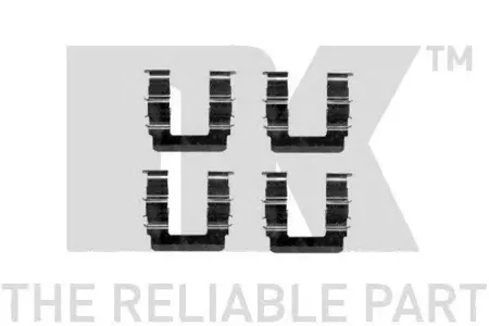 NK 7935615 Комплект монтажный торм. колодок Kia Rio 96-