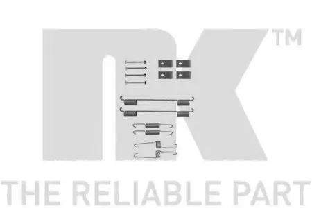 NK 7935859 Комплектующие, тормозная колодка