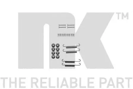 NK 7935893 Комплект монтажный торм. колодок Hyudai i30 Kia Ceed 07-