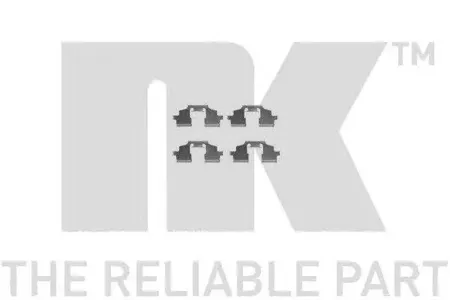 NK 7940675 Комплект монтажный торм. колодок Land Rover Freel. 98-
