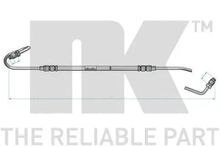 NK 853753 Шланг тормозной