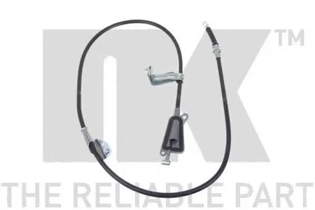 NK 902299 трос стояночного тормоза левый L=1650mm Nissan Almera II 1.5-1.81.5-2.2dCi 00-11