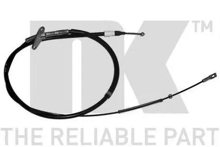 NK 903330 Трос ручника левый Mercedes T1 2.4D-2.9D 86>