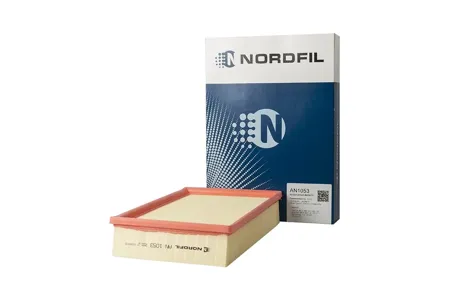 NORDFIL AN1053 Воздушный фильтр Audi 80 100 200 VW Golf II Passat